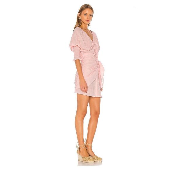 LPA Cassia Dress in Light Pink Size XS - Picture 3 of 10